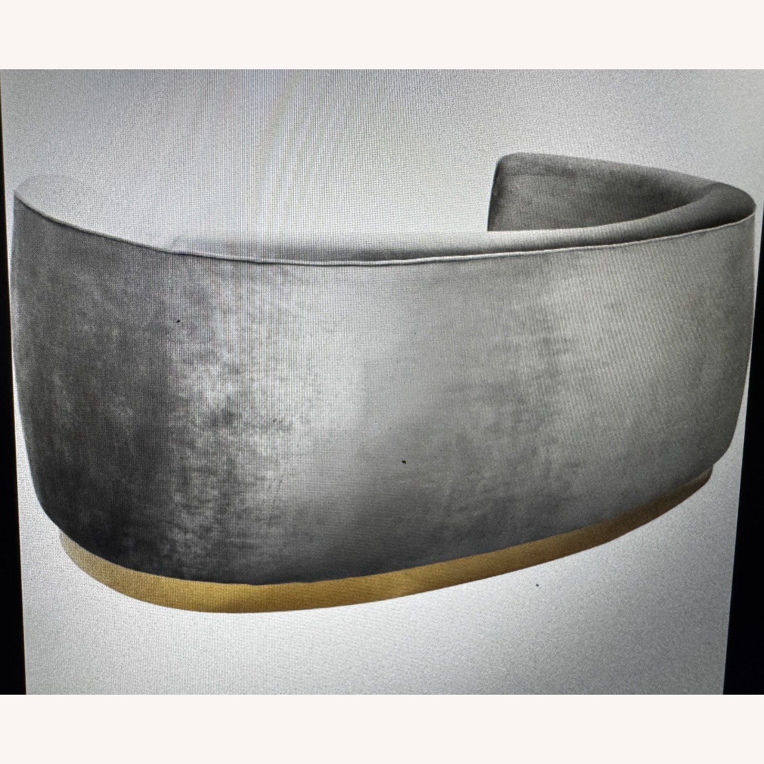 Breccan Velvet Couch - image-5