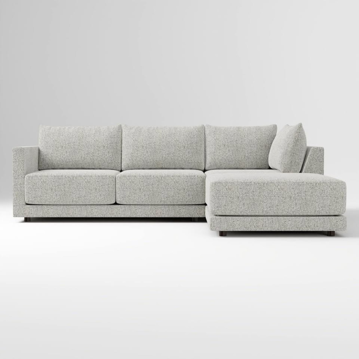 West Elm Melbourne Natural Fabric 3+ Piece Sectional - image-8