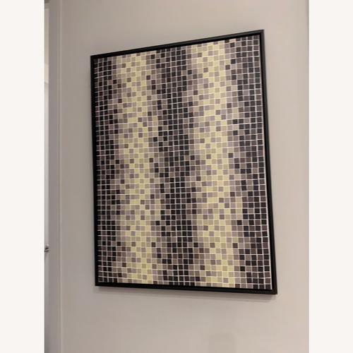 Used Modern Geometric Framed Wall Art for sale on AptDeco