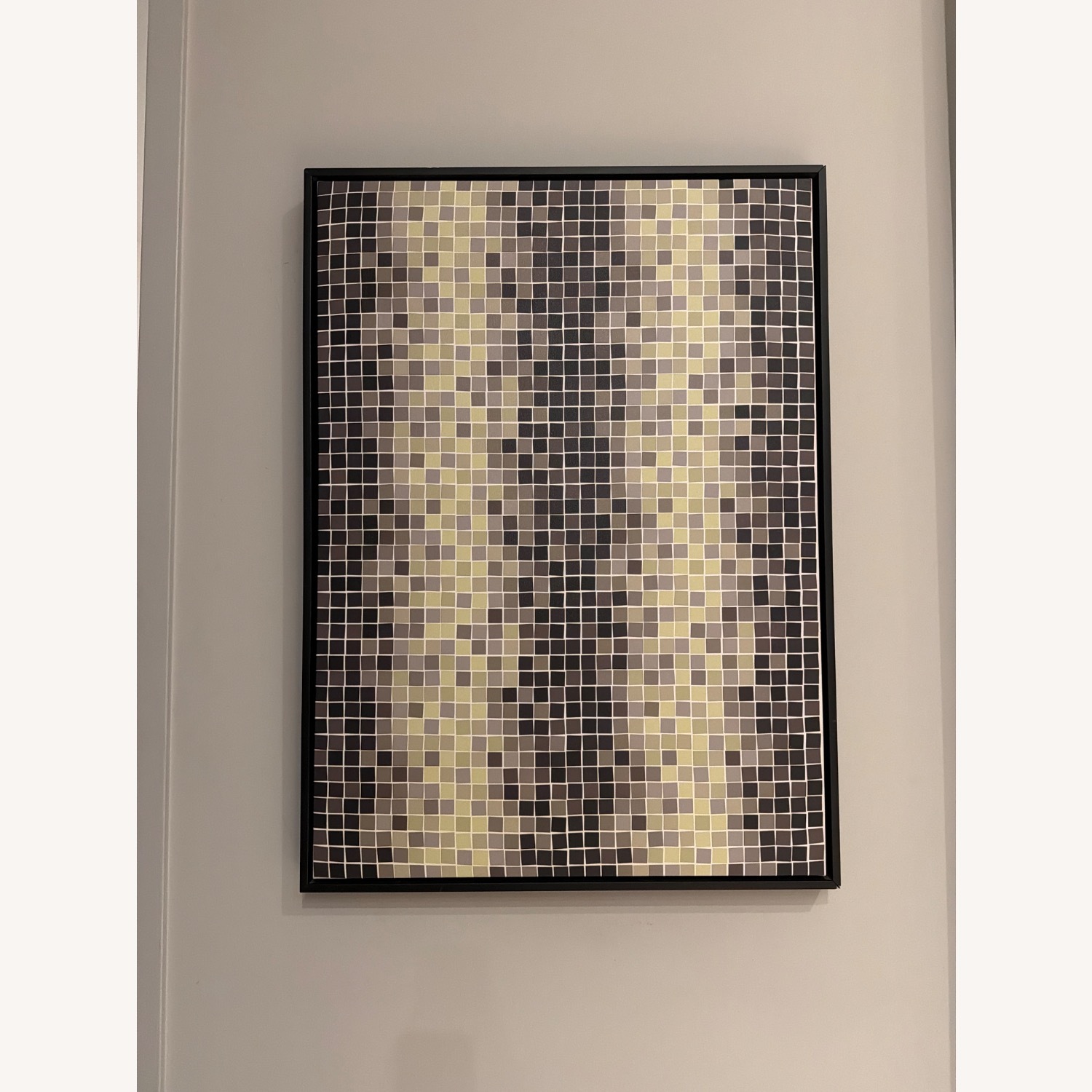 Modern Geometric Framed Wall Art - image-2