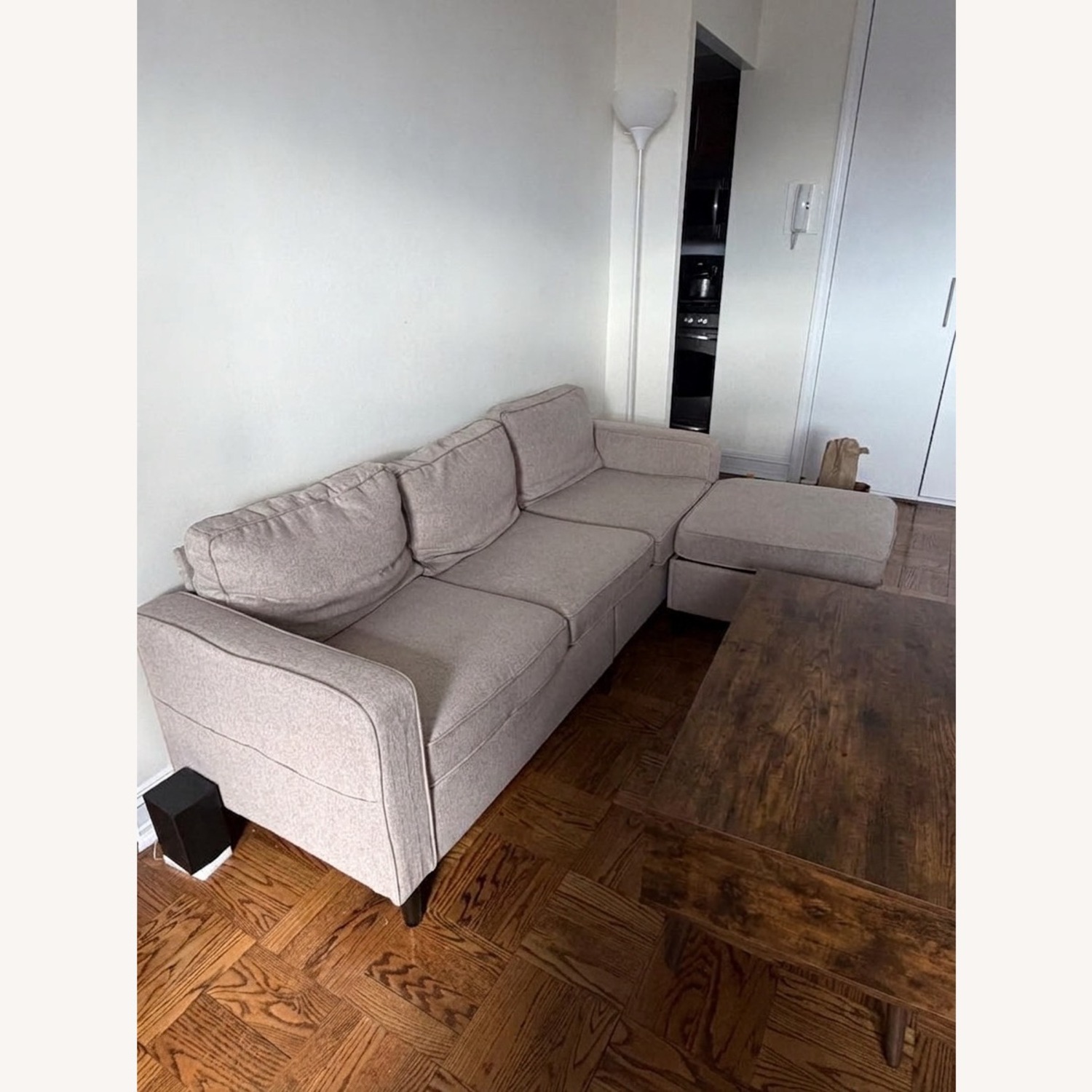 Wayfair Light Gray 3+ Seater Sofa - image-2