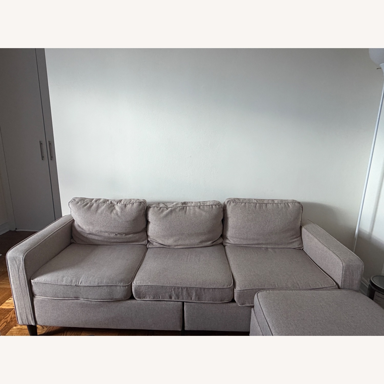 Wayfair Light Gray 3+ Seater Sofa - image-1