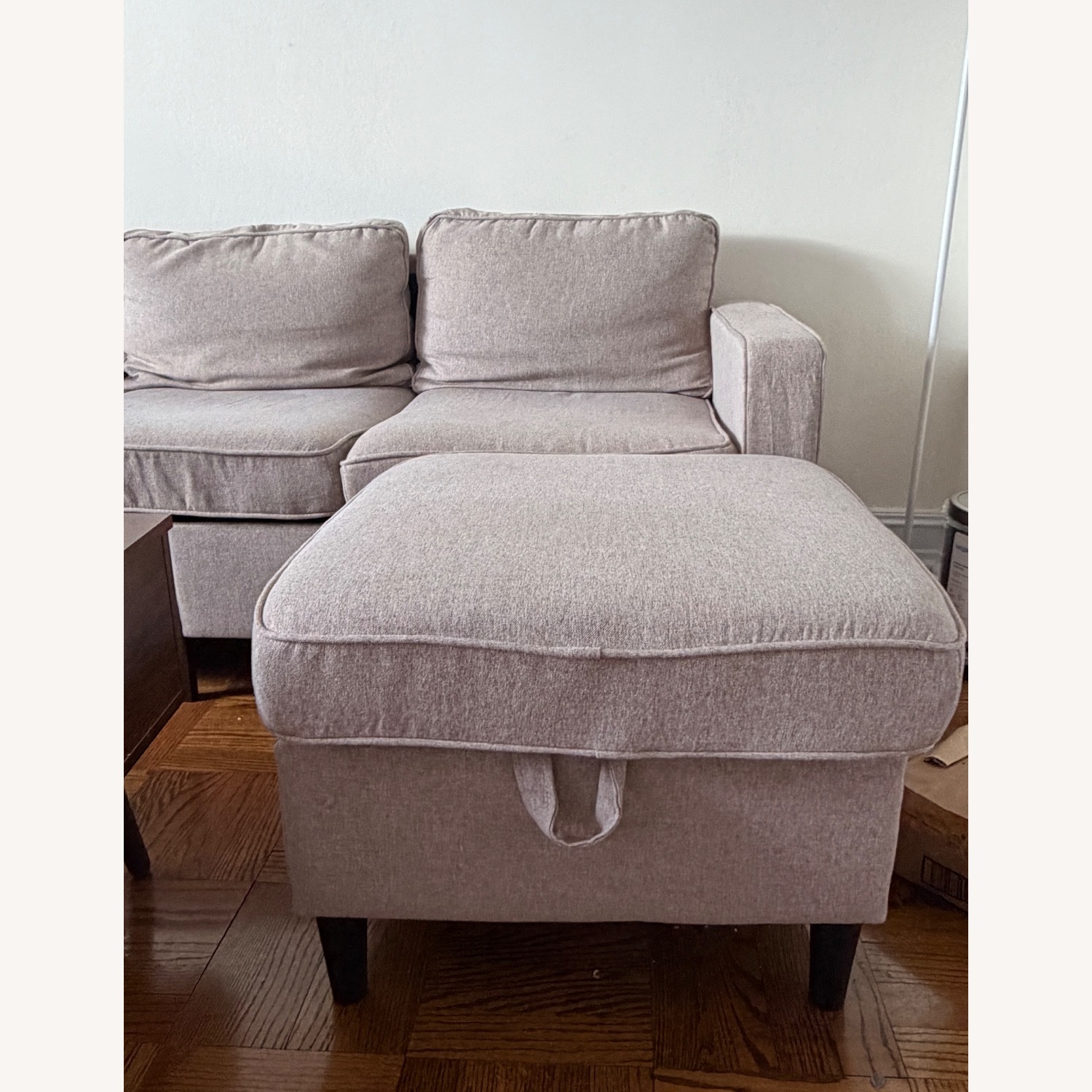 Wayfair Light Gray 3+ Seater Sofa - image-3