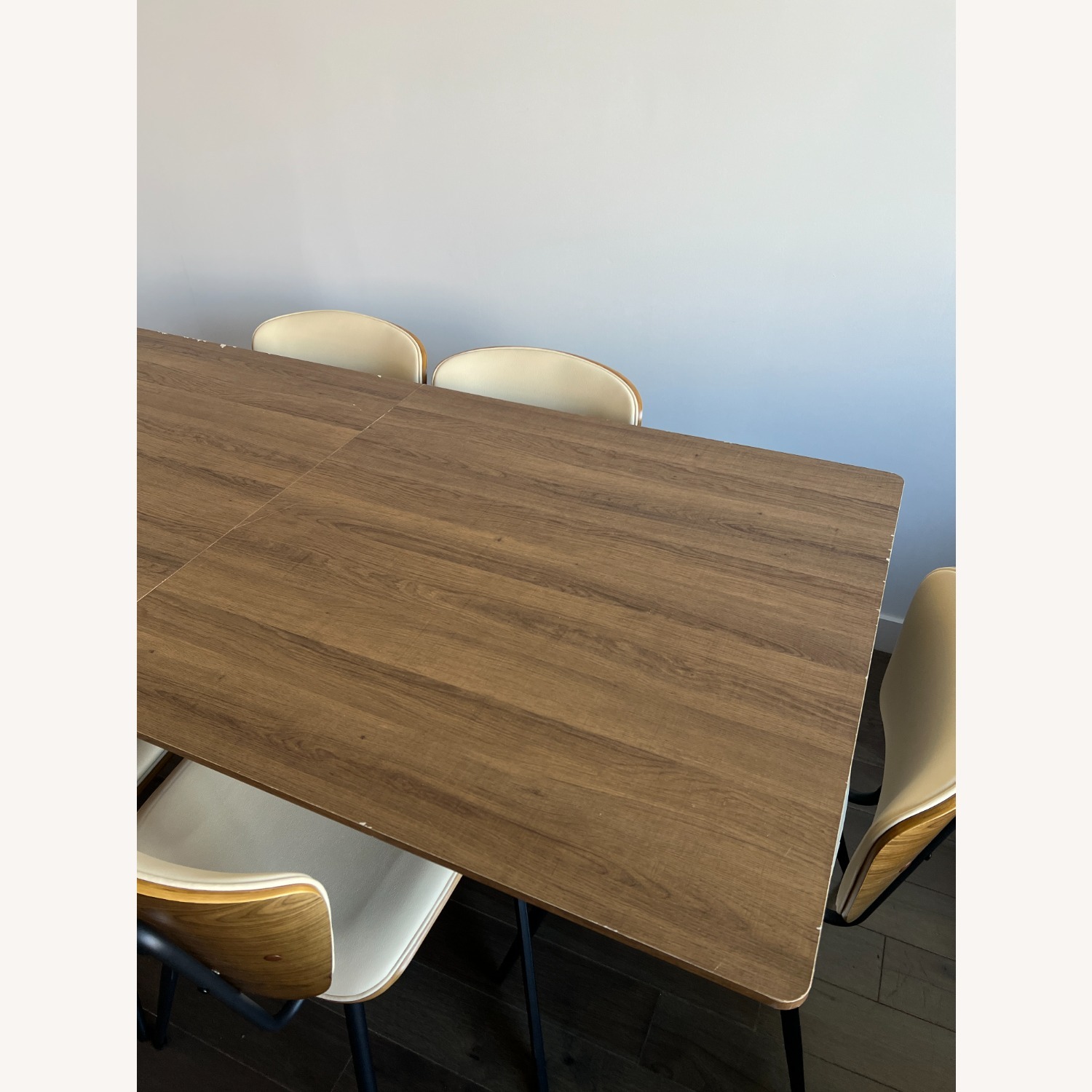 Wayfair Dark Brown Wood Dining Table - image-5