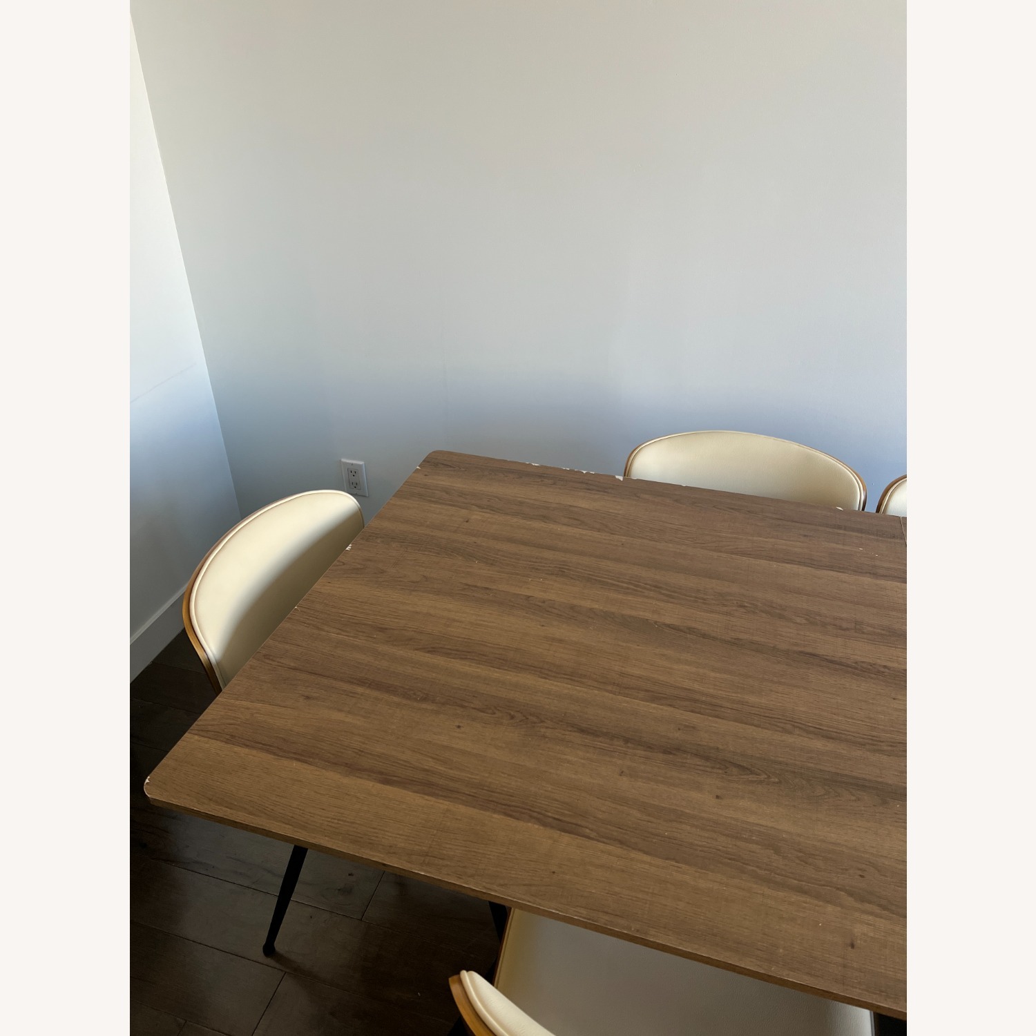 Wayfair Dark Brown Wood Dining Table - image-3
