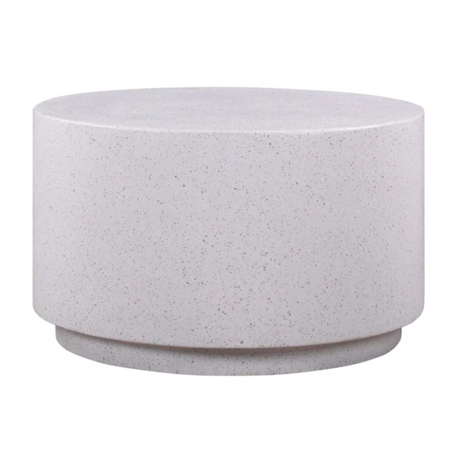 TOV Terrazzo Concrete Round Coffee Table - image-4