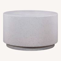 TOV Terrazzo Concrete Round Coffee Table