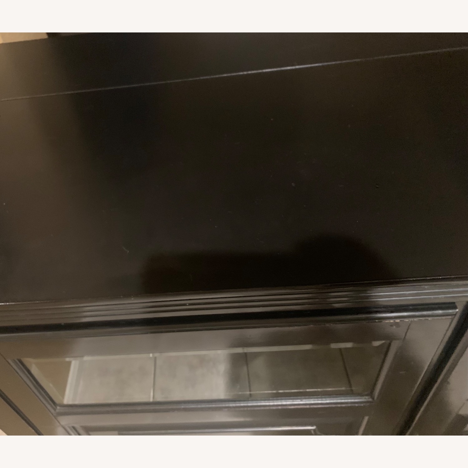 Black Wood TV Lift Cabinet - image-4