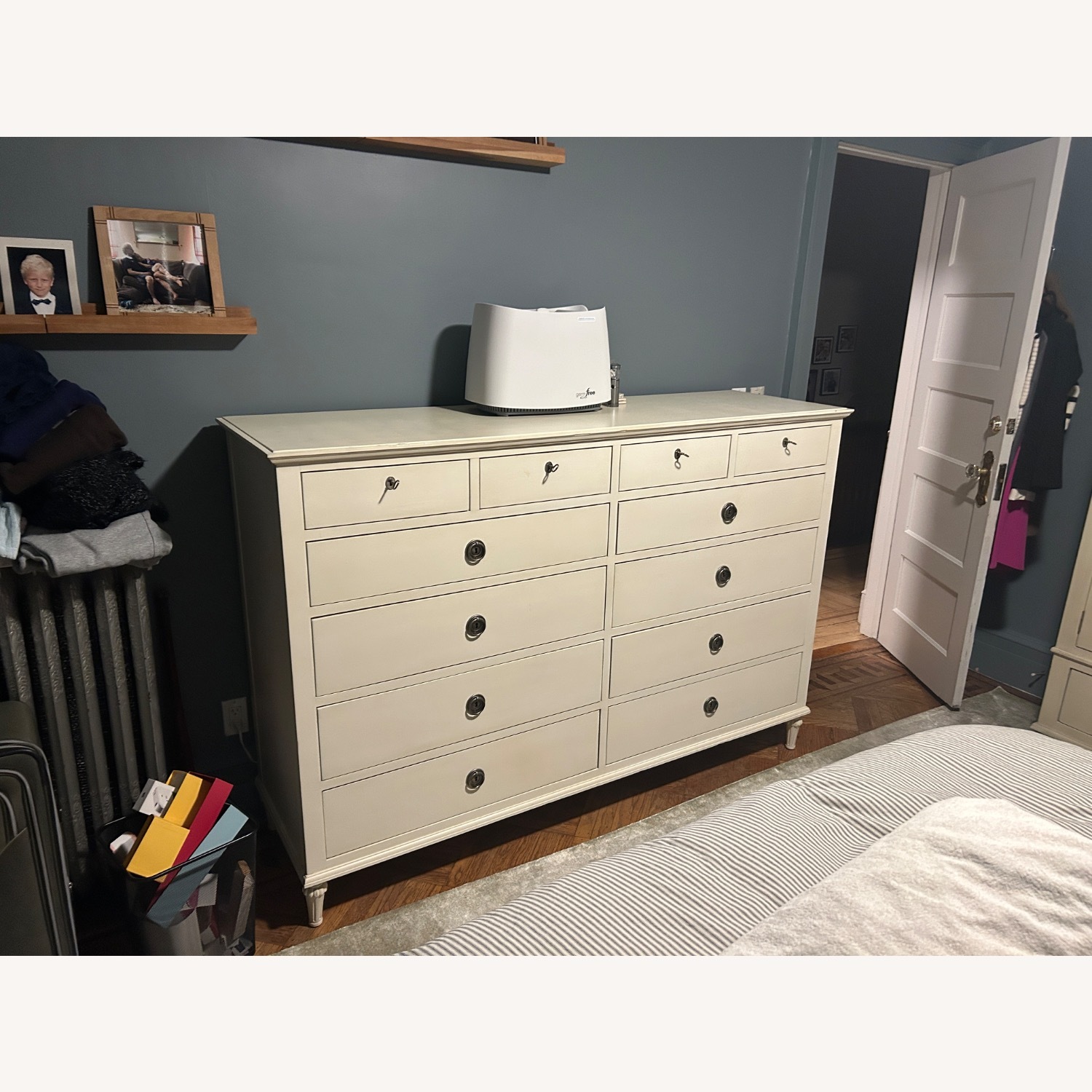 Restoration Hardware Maison White Wood Dresser - image-2