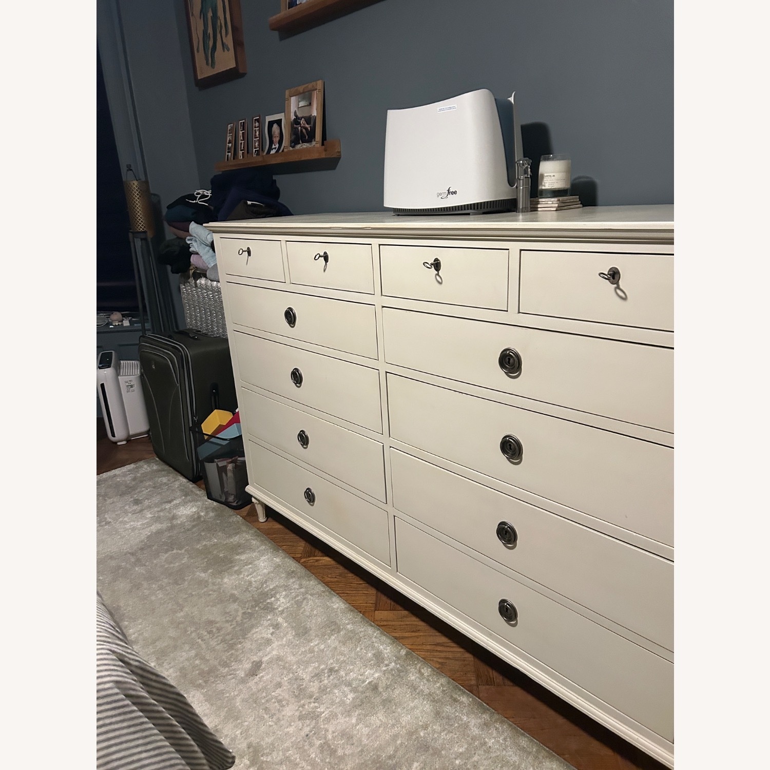Restoration Hardware Maison White Wood Dresser - image-5