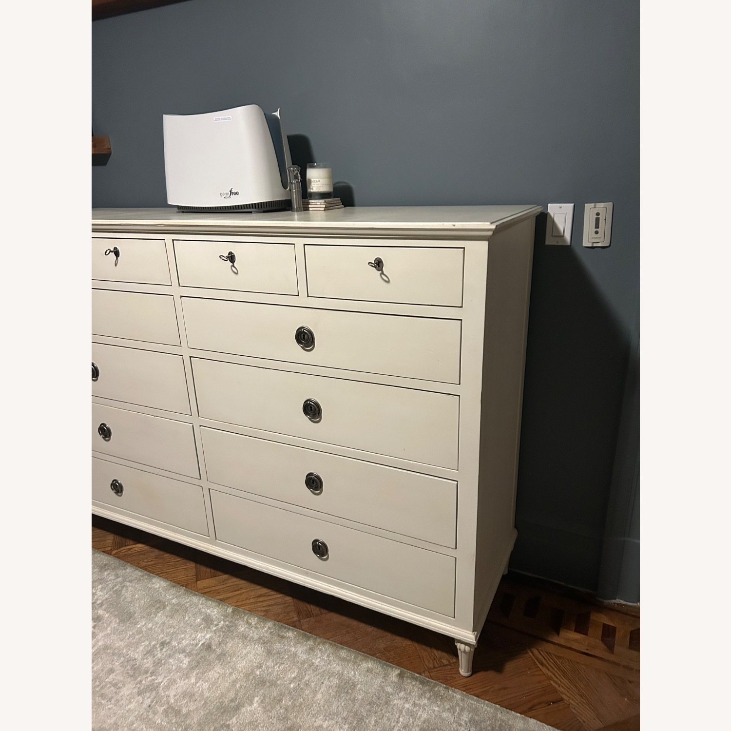 Restoration Hardware Maison White Wood Dresser - image-6