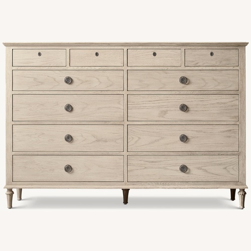 Used Restoration Hardware Maison White Wood Dresser for sale on AptDeco