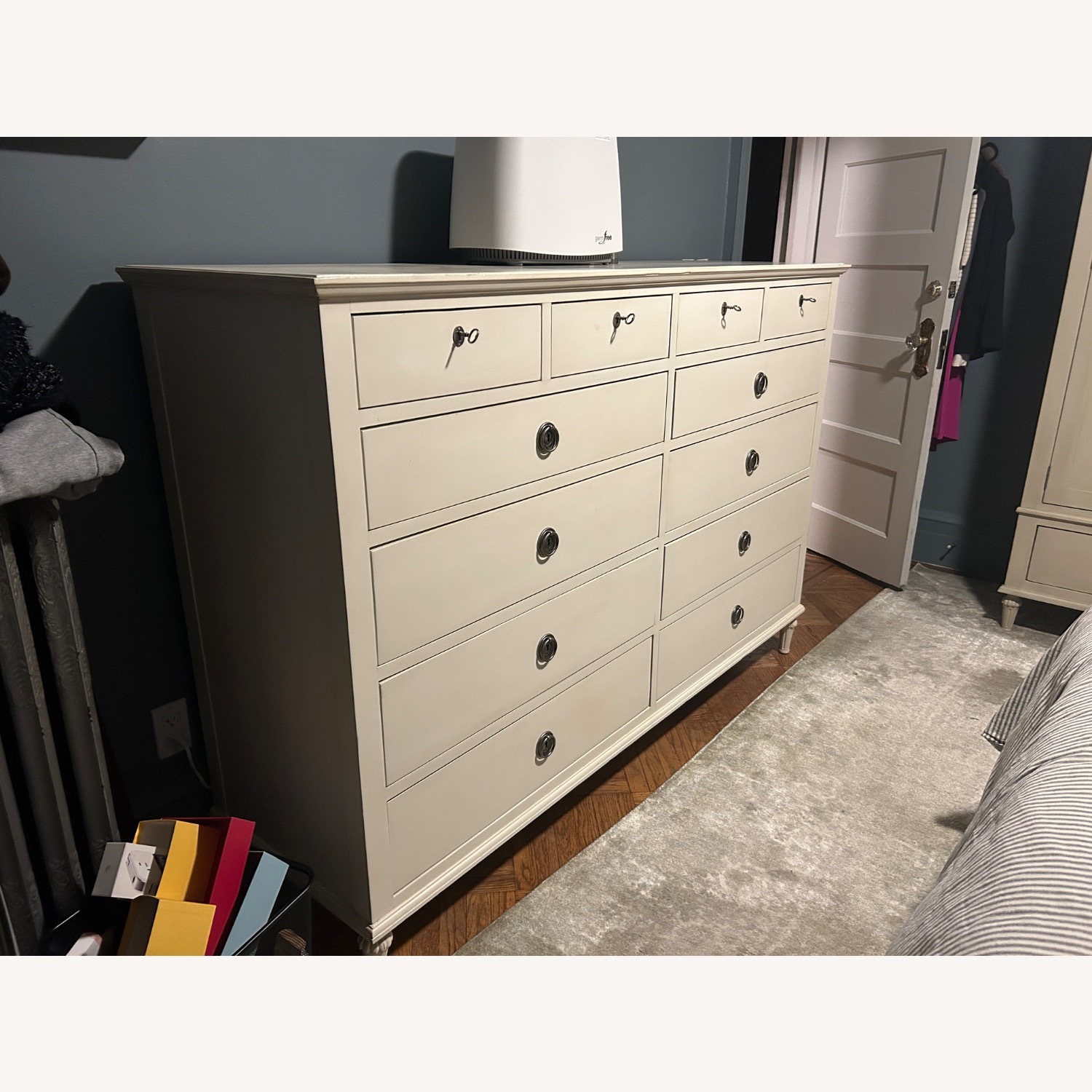 Restoration Hardware Maison White Wood Dresser - image-3