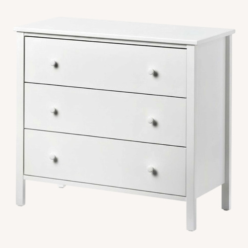 Used IKEA KILBERGET White Dresser for sale on AptDeco