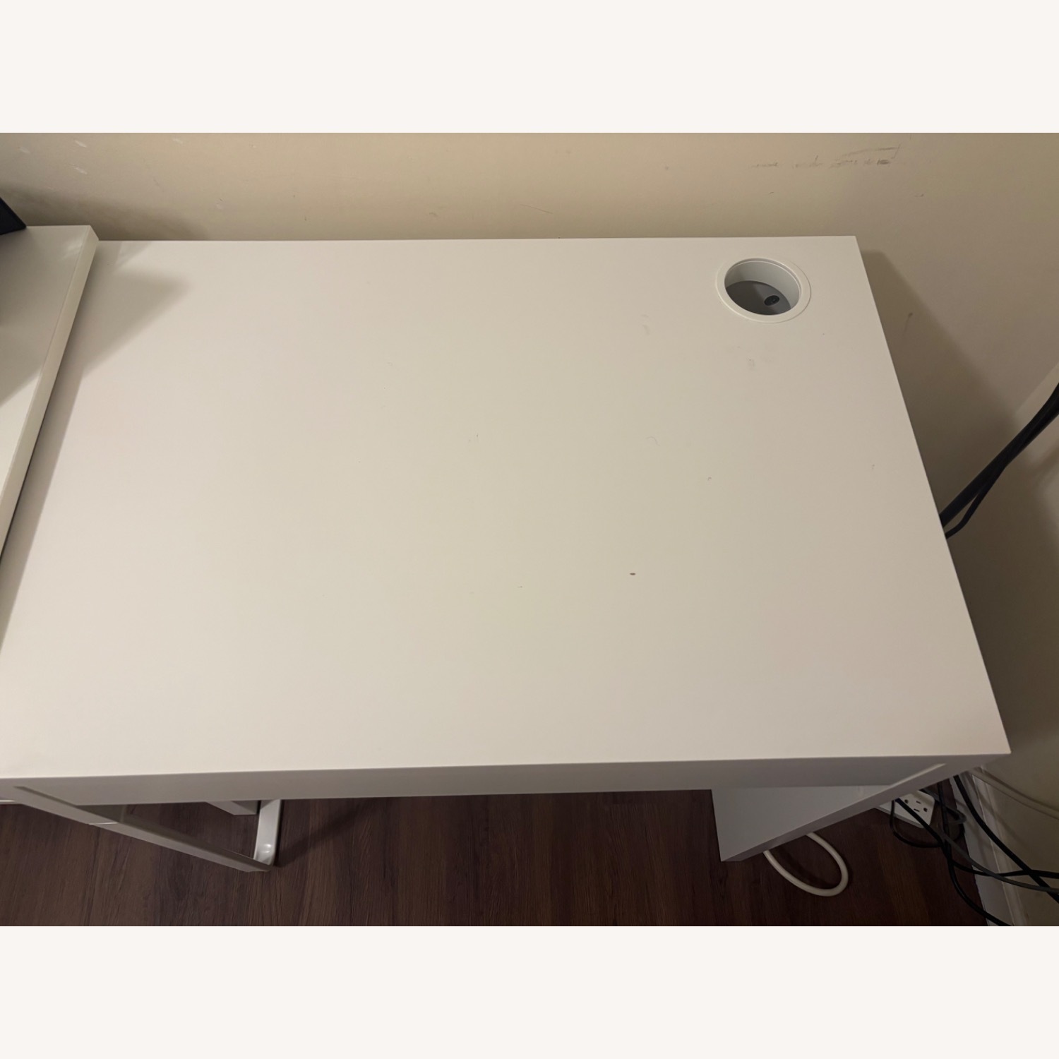 IKEA White Desk - image-2