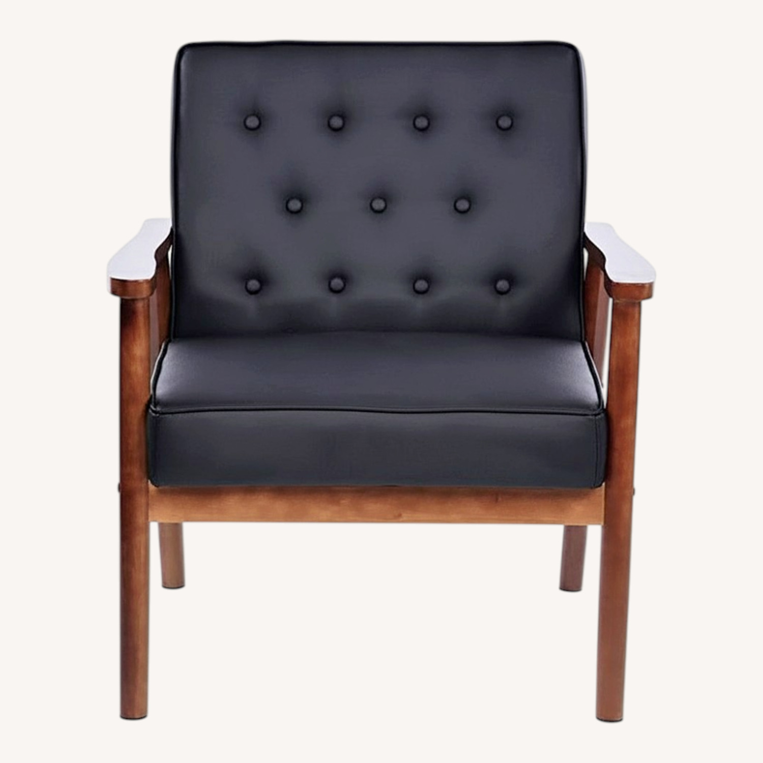Amazon Dark Brown Armchair - image-0