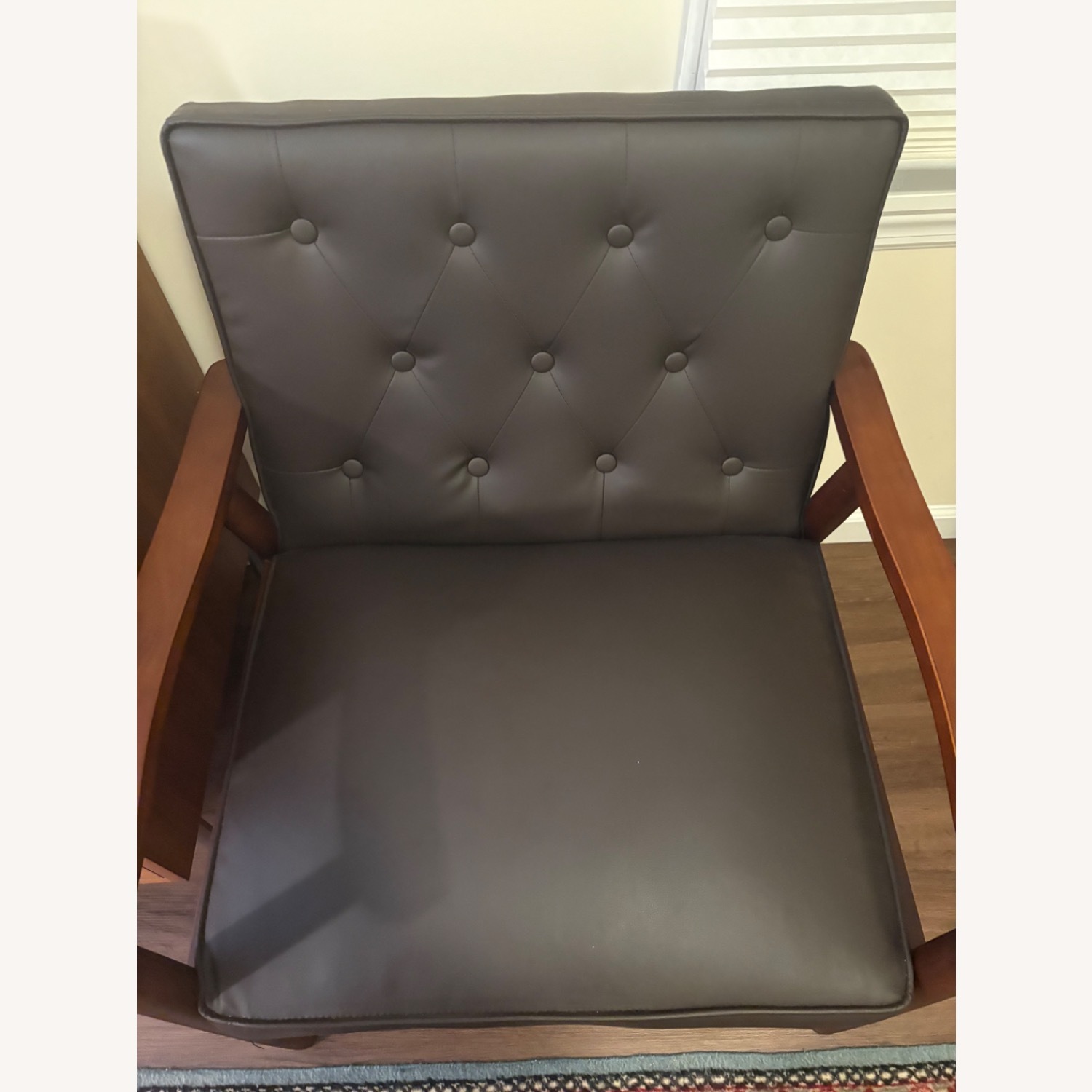 Amazon Dark Brown Armchair - image-1