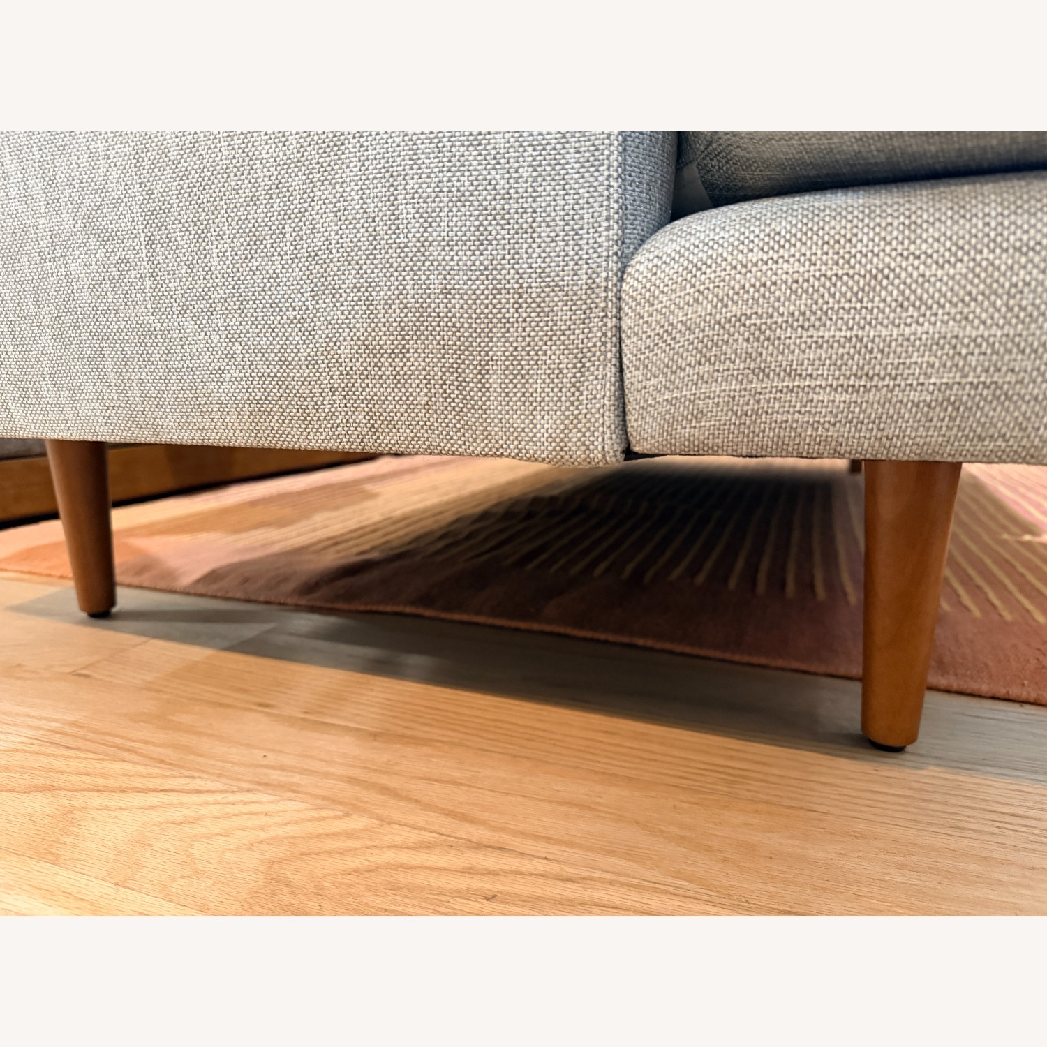 Article Burrard Light Gray Loveseat - image-7