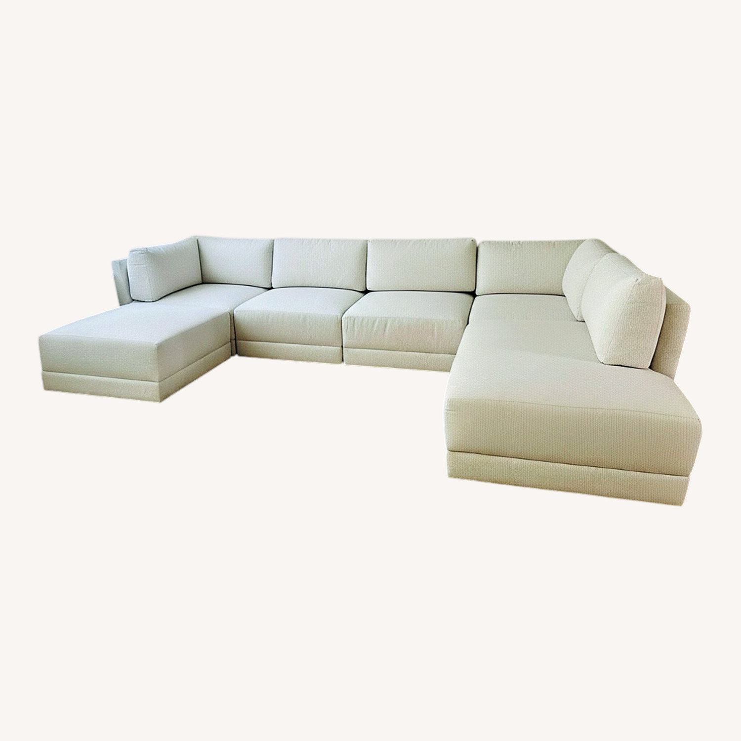Retreat U-Shaped Modular Sectional Sofa (6 Pieces) - image-0