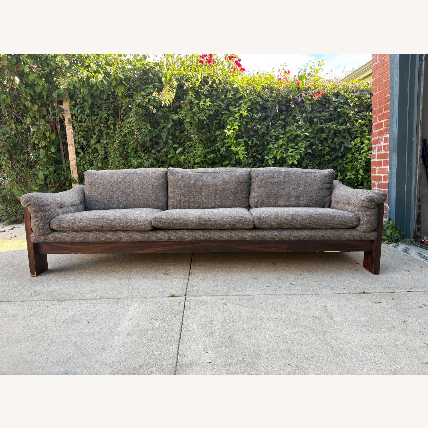 Vintage Milo Baughmagn Light Gray 3+ Seater Sofa - image-1