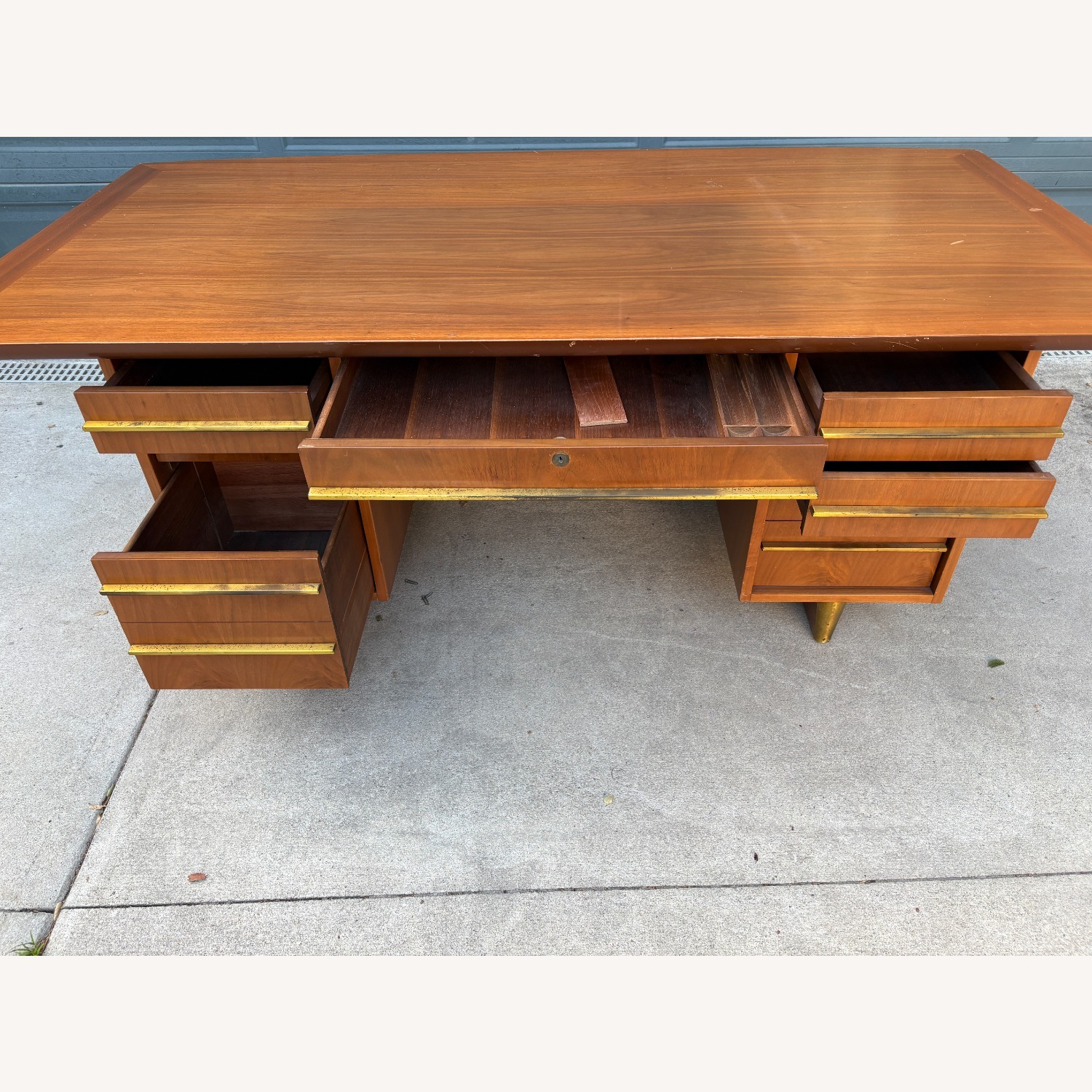 Mid Century Modern Executive Desk - image-3