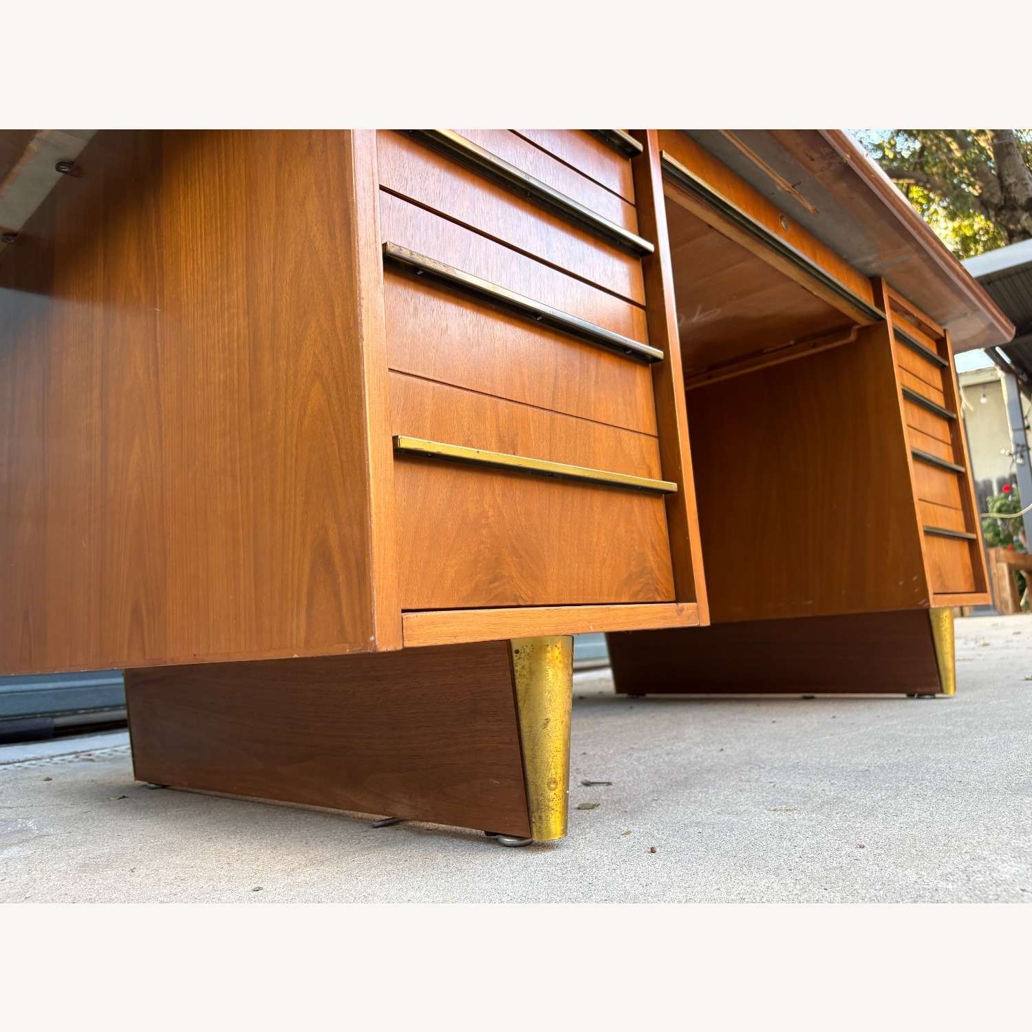 Mid Century Modern Executive Desk - image-4