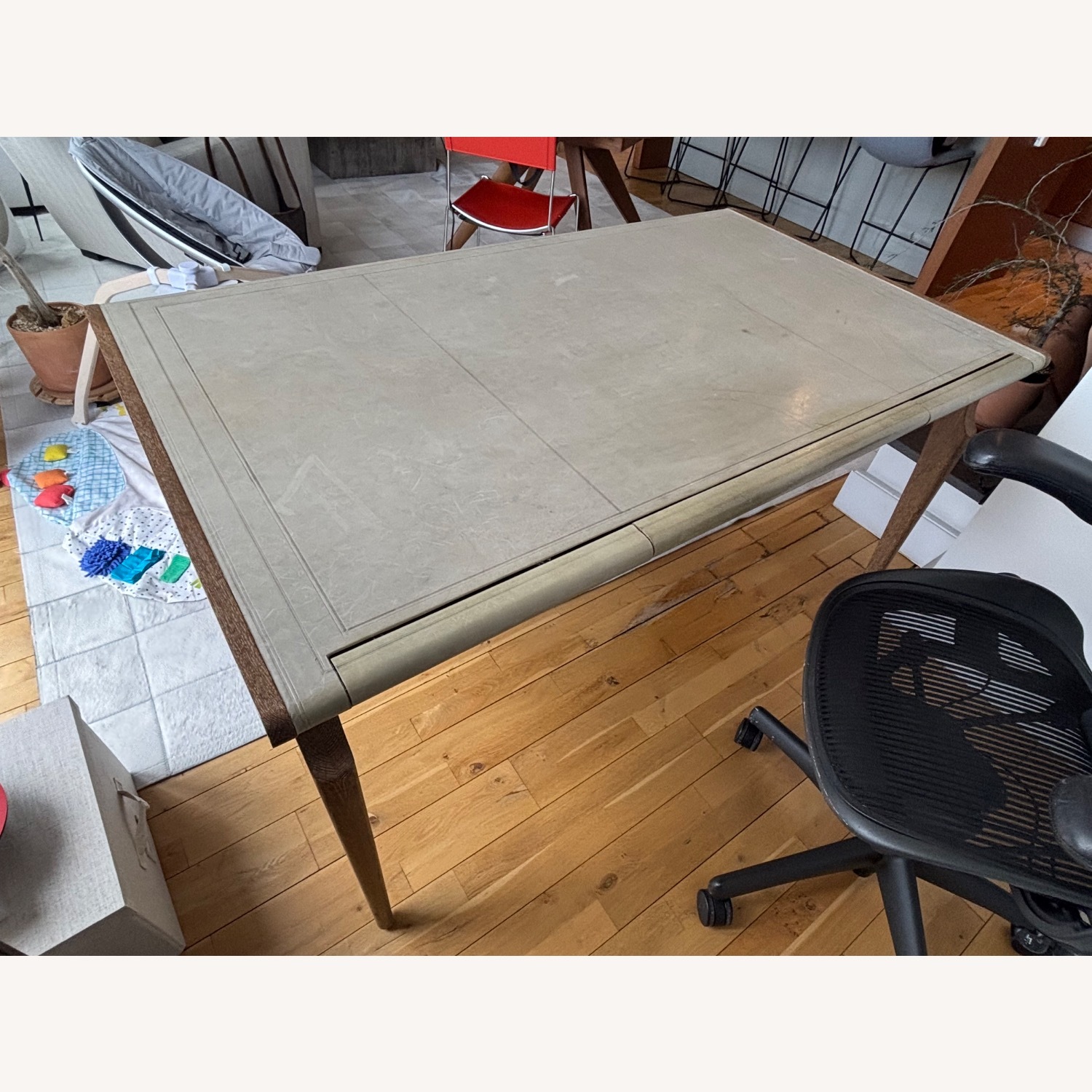 Century Furniture Thomas O’Brien Leather Desk - image-3