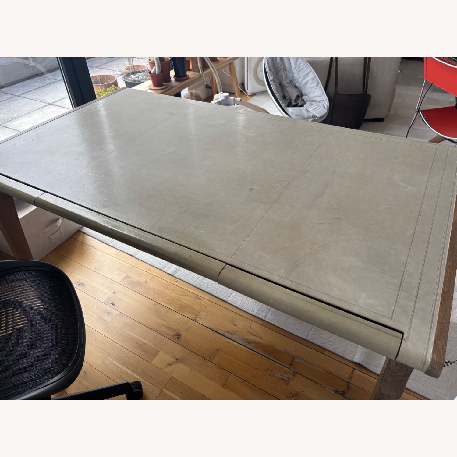 Century Furniture Thomas O’Brien Leather Desk - image-4