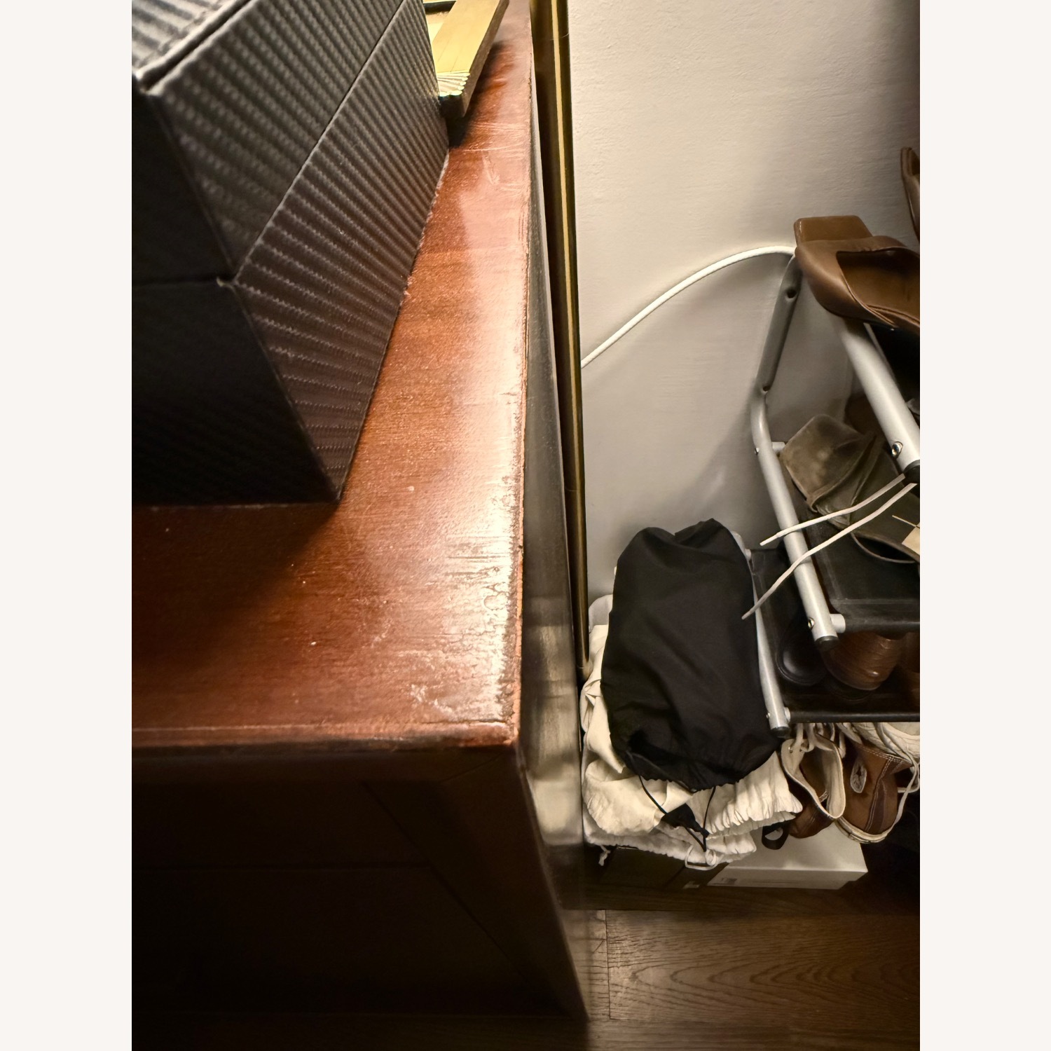 Macy's Dark Brown Wood Dresser - image-3