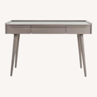 Crate and Barrel Tate Ash Desk