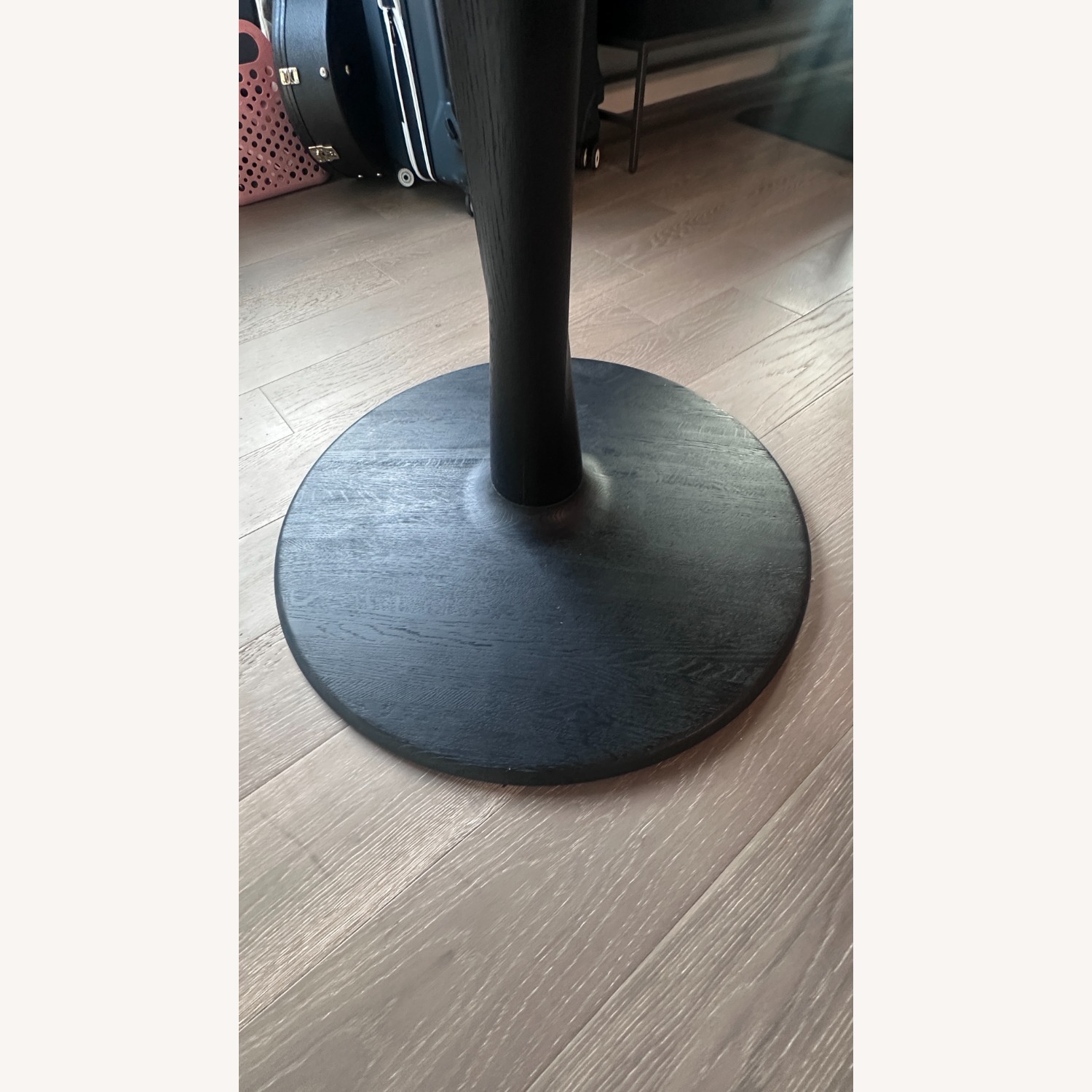 ETHNICRAFT Black Round Dining Table - image-2