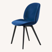 6 Gubi Beetle Dining Chairs 