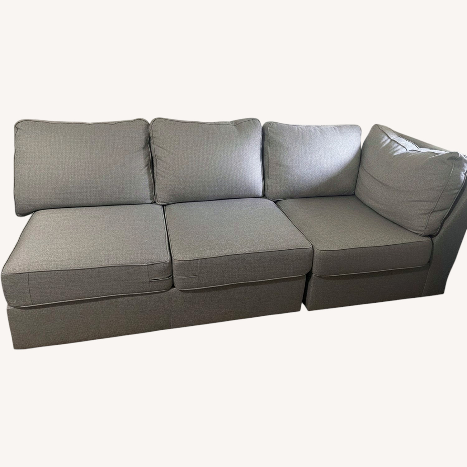 Liaso Gray Sofa - image-0