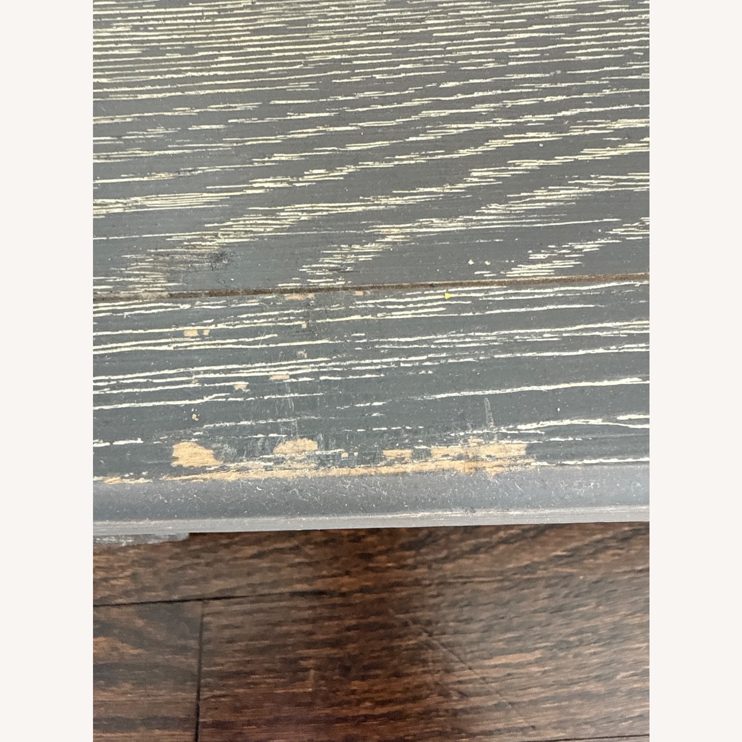 Pottery Barn Teen Fairfax Dark Gray Wood Nightstands - image-3