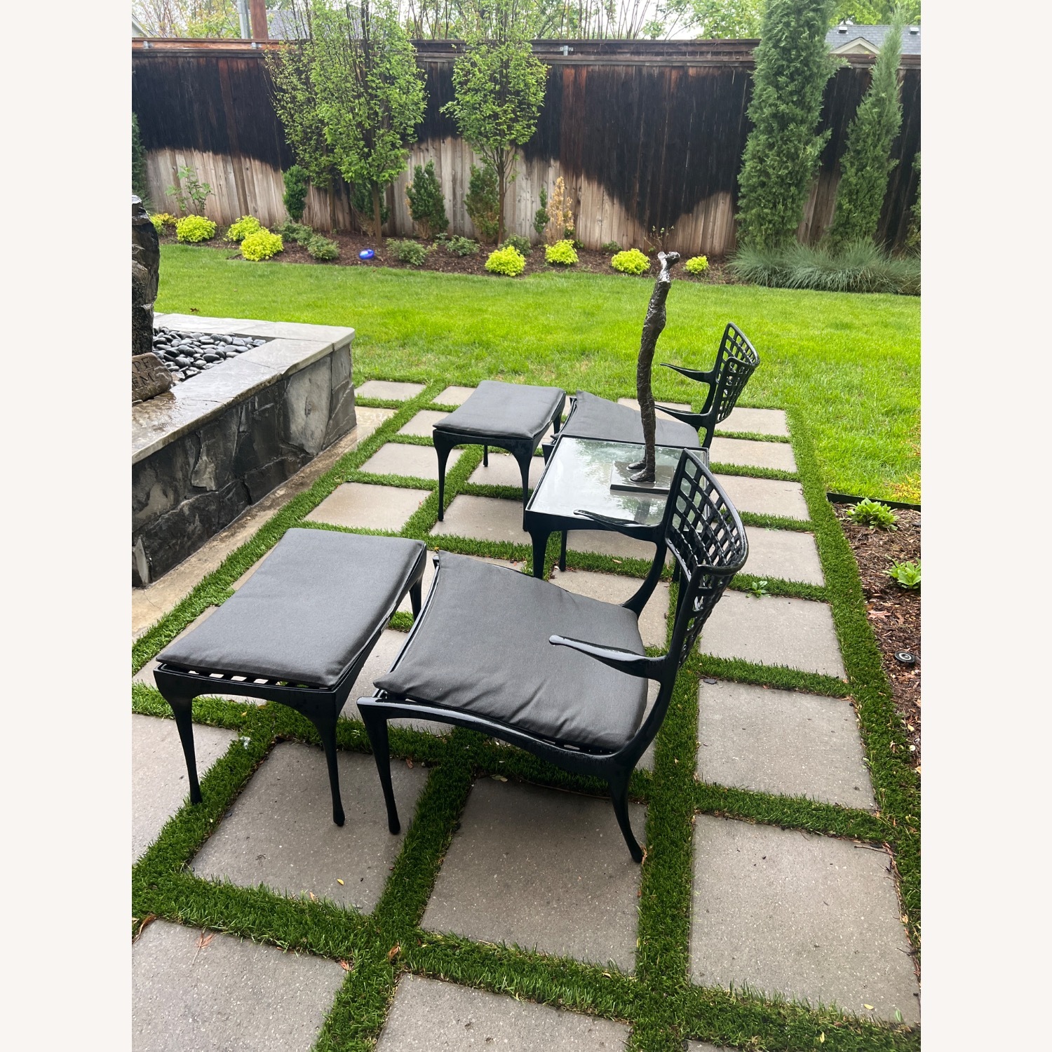 Brown Jordan Black Patio Furniture - image-2