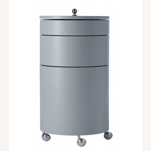 Used VERPAN Blue Storage Table for sale on AptDeco