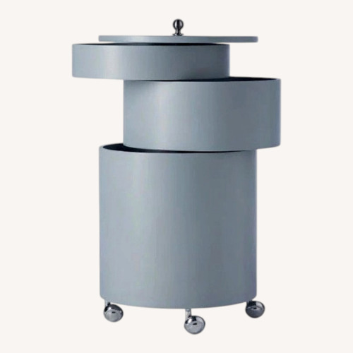 Used VERPAN Blue Storage Table for sale on AptDeco