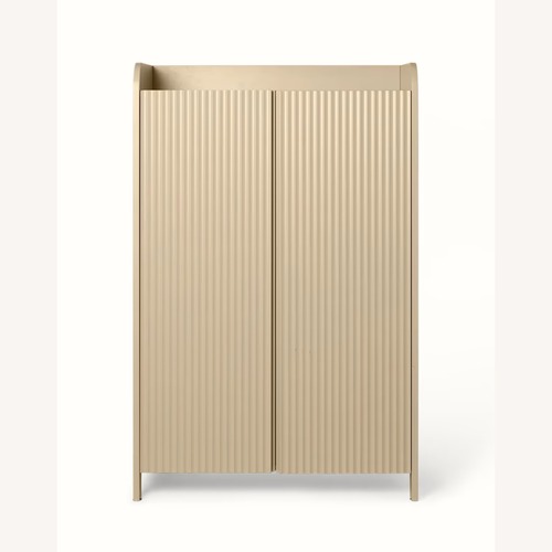 Used Ferm Living Beige Storage Cabinet for sale on AptDeco
