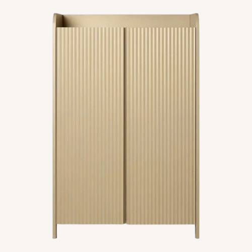 Used Ferm Living Beige Storage Cabinet for sale on AptDeco