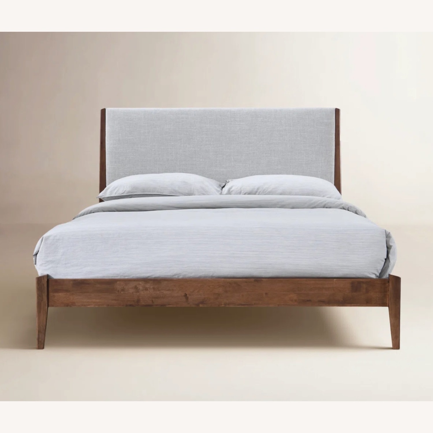 Allmodern Javi Upholstered Platform Bed Walnut - image-3