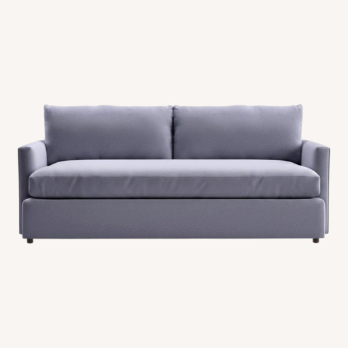 Used Crate & Barrel Lounge Natural Fabric 2 Seater Sofa for sale on AptDeco