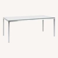 Room & Board Parsons White Side Table