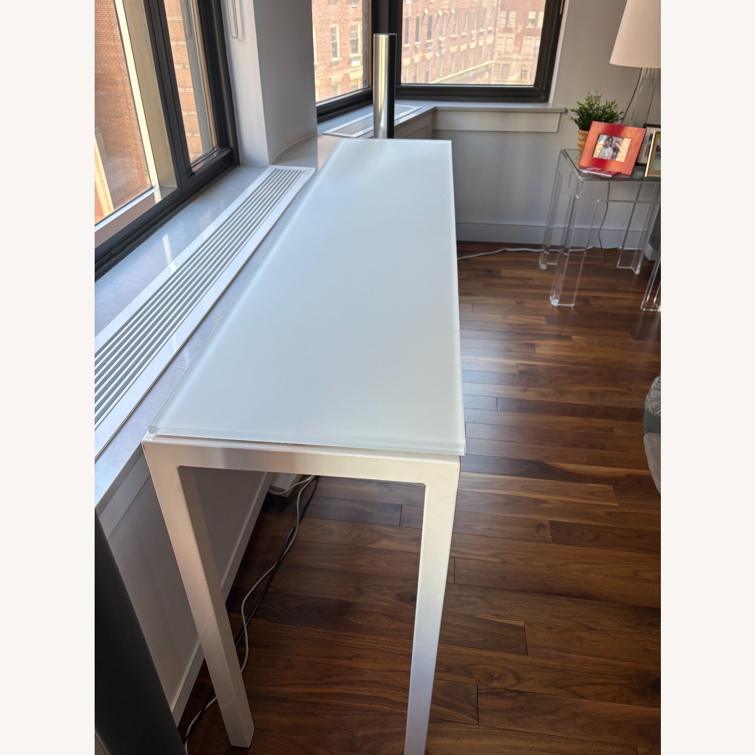 Room & Board Parsons White Side Table - image-3