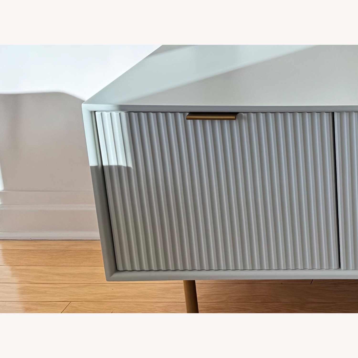 West Elm Quinn Media Console Haze - image-2