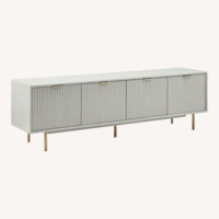 West Elm Quinn Media Console Haze
