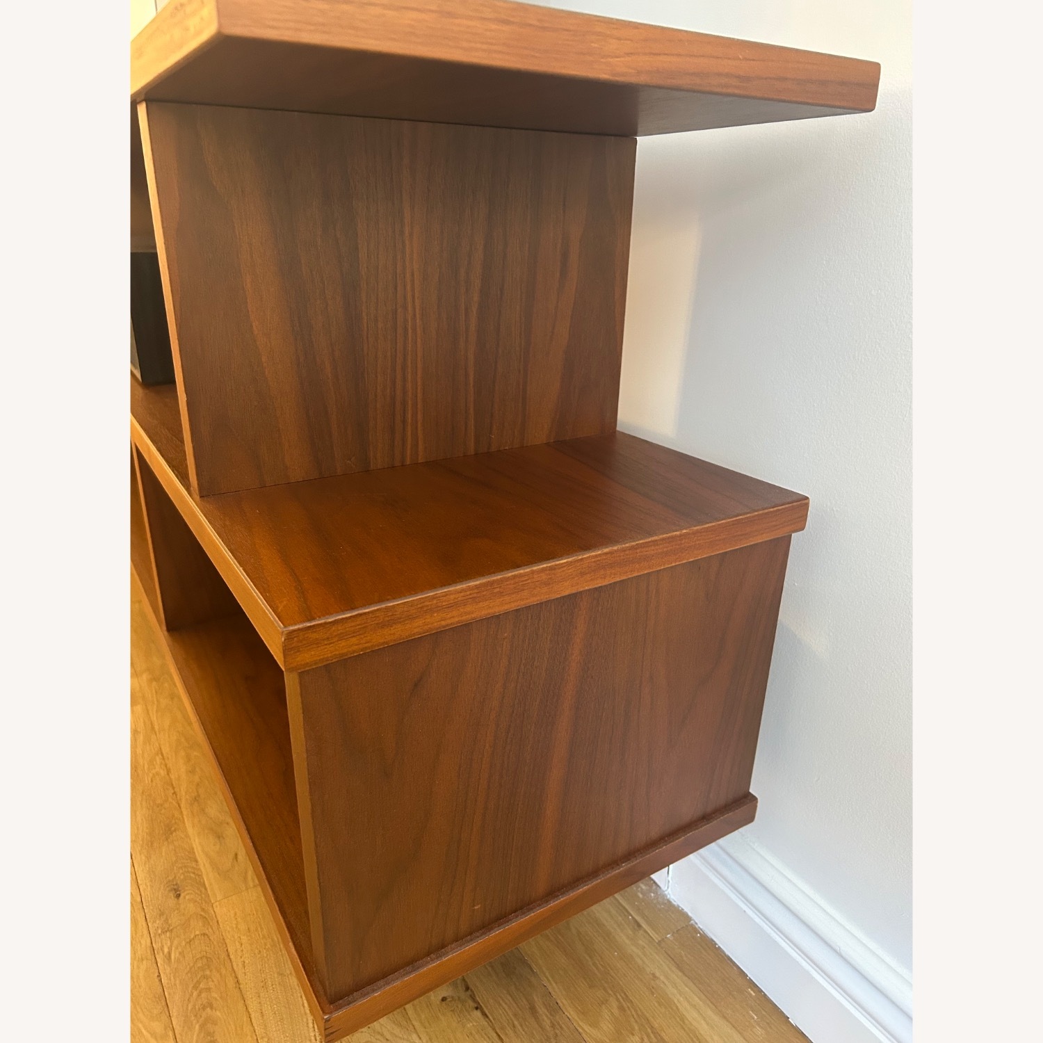 World Market MCM Ashlyn Walnut Brown Bookshelf - image-6