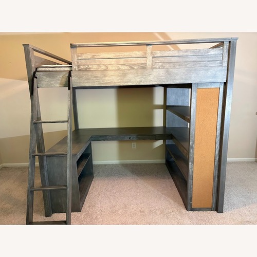 Used Potery Barn Teen Sleep & Study® Loft Bed for sale on AptDeco