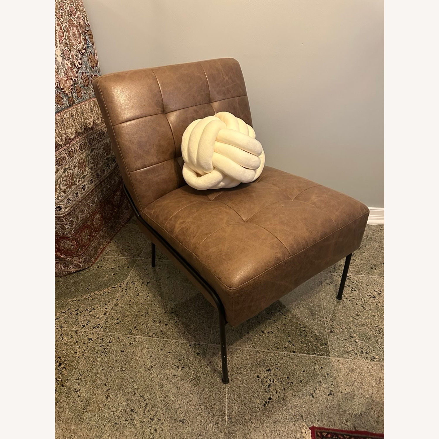 Ashley Furniture Dark Brown Accent Chair - image-3