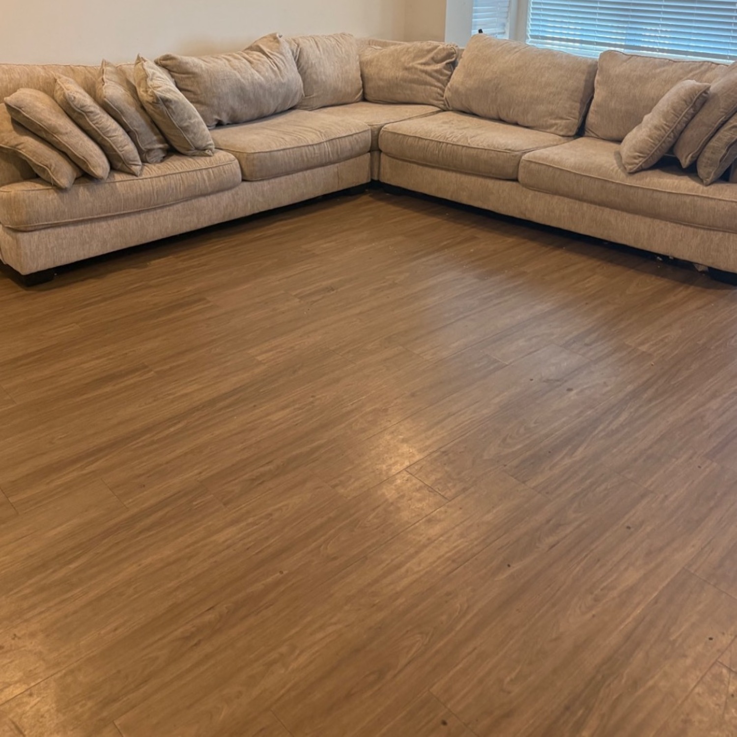 Raymour & Flanigan Maverick Natural 3+ Piece Sectional - image-5