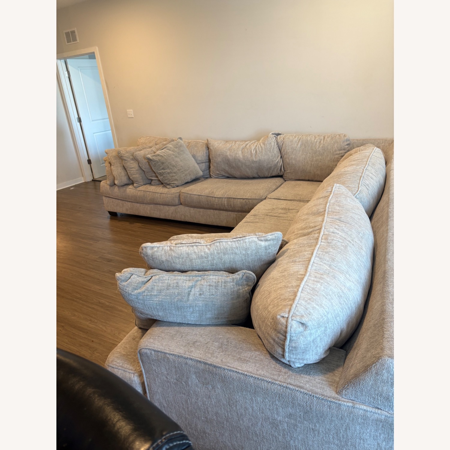 Raymour & Flanigan Maverick Natural 3+ Piece Sectional - image-3